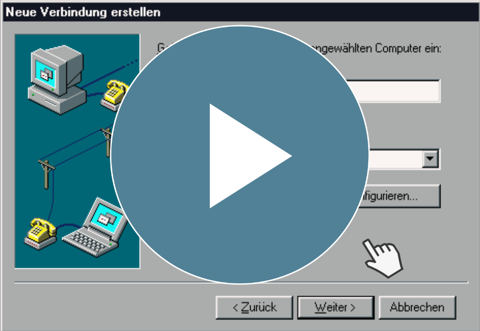 Hörsequenz Einwählton eines 56k-Modems 